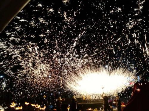 打铁花视频,传统技艺的视觉盛宴